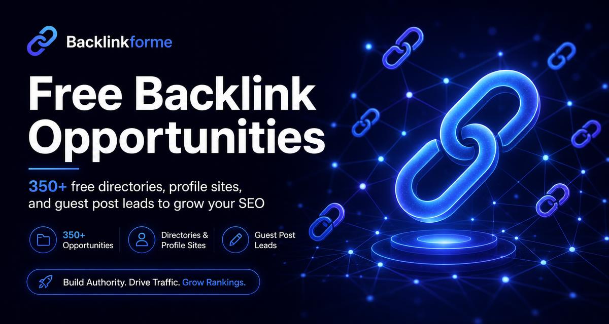 Free Backlink Scan — Scan your site, auto-detect your competitors, and see the exact backlink opportunities…